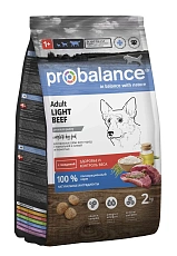 ProBalance Dog Immuno Adult Light (Говядина)